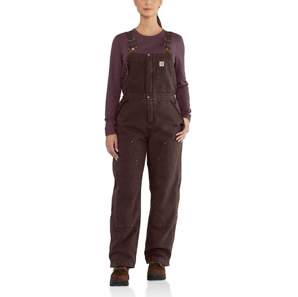 Women's Weathered Duck Wildwood Bib Overalls